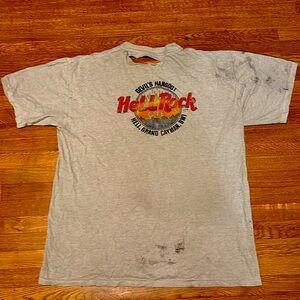 Classic Hell Rock Cafe Cayman Islands shirt